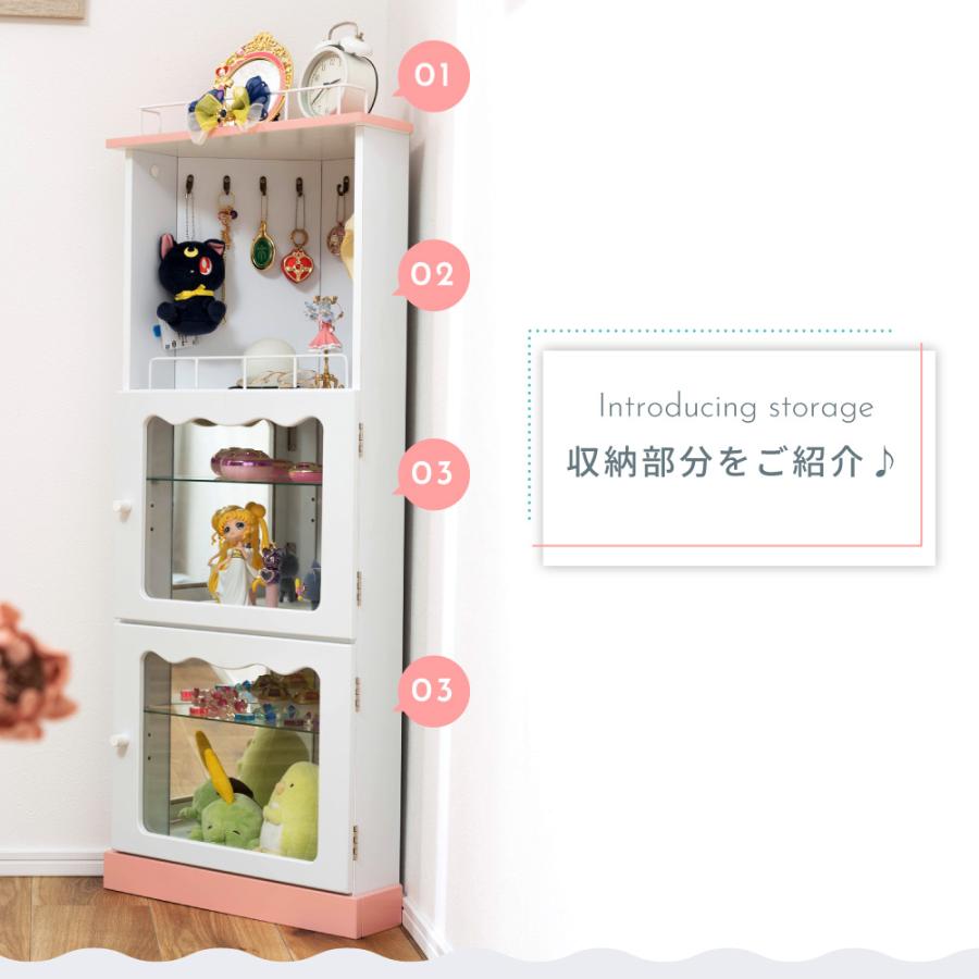 東谷 コレクションボックス コーナータイプ フィギュアケース
