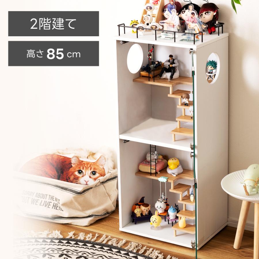 東谷 コレクションシェルフ 幅36 奥行26 高さ85 ガラス 扉付き 東谷 コレクションシェルフ 幅36 奥行26 高さ85 ガラス 扉付き