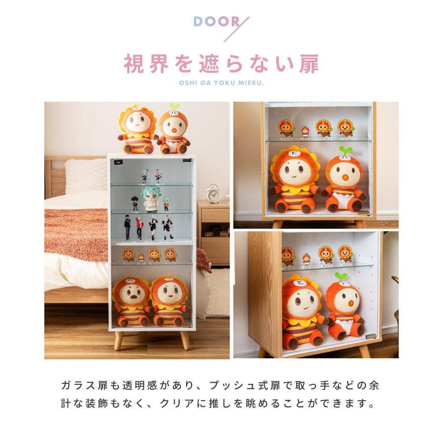 【店舗什器】ドア・カギ付きアクリルディスプレイ棚 40個収納可 中古品 フィギュアや雑貨、小物の収納に 飾り棚 店舗什器】ドア・カギ付きアクリルディスプレイ棚 40個収納可 品