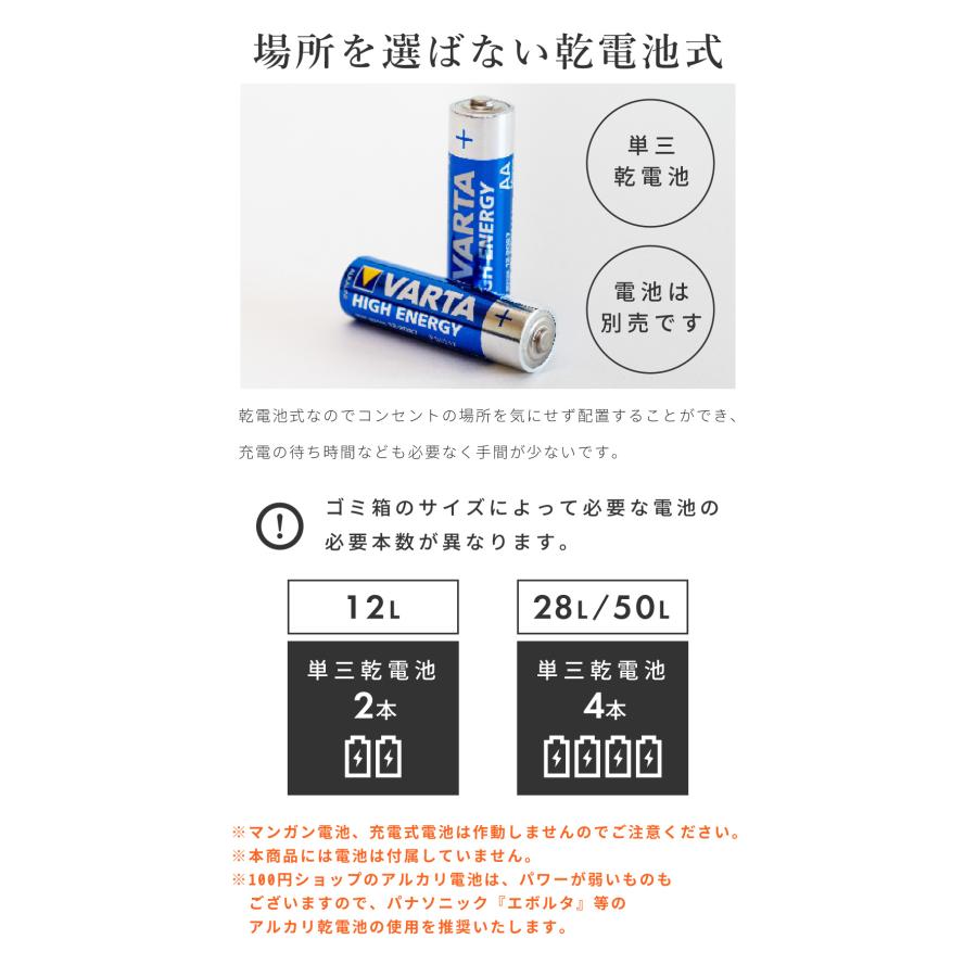 ゴミ箱 おしゃれ 自動開閉 切り替え可能 フタ付き 北欧 ダストボックス スリム 28リットル 幅27 キッチン コンパクト 生ごみ 電池式 センサー付き 省エネ エコ