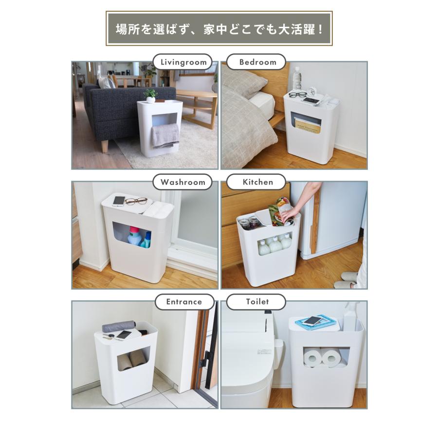 東谷 サイドテーブル おしゃれ 北欧 丸 収納 白 キャスター付き 東谷 サイドテーブル おしゃれ 北欧 丸 収納 白 キャスター付き