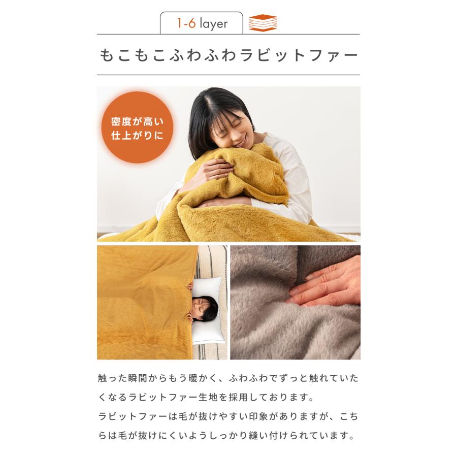 東谷 毛布 ダブル 180×210 エアロゲル 布団 断熱素材 洗える 軽い 6層