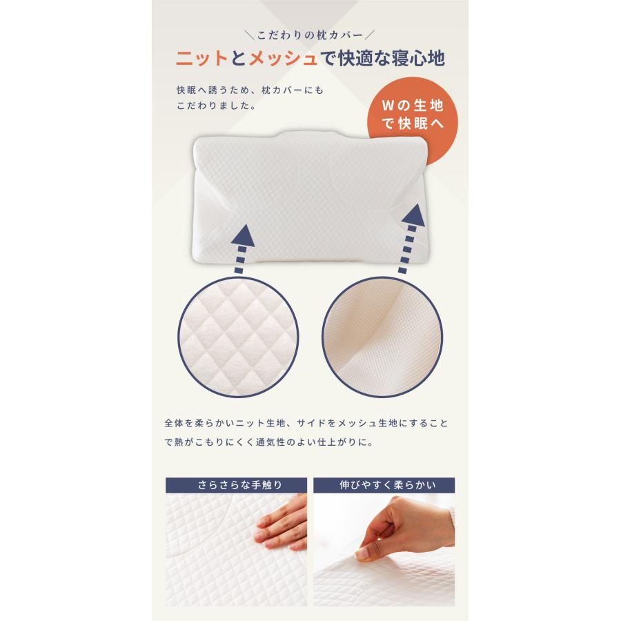 低反発枕 メッシュカバー付き 東谷 低反発枕 まくら ピロー うつ伏せ うつぶせ寝 低反発