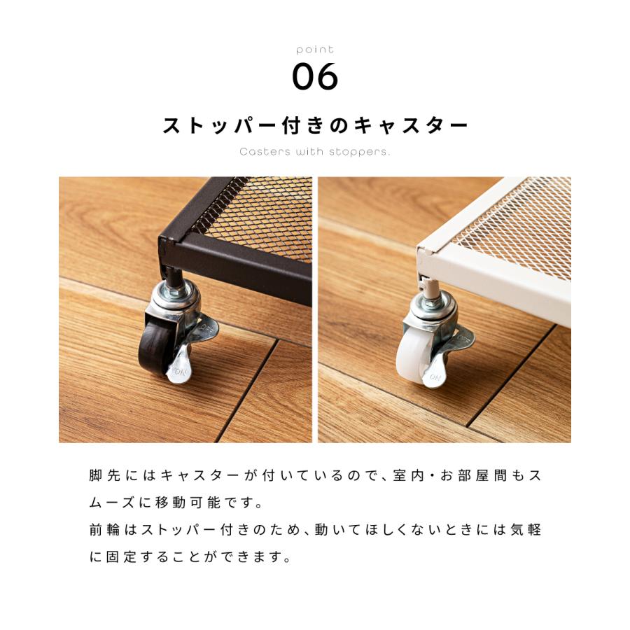 東谷 ワゴン キッチンワゴン キャスター付き 3段 シンプル 省スペース