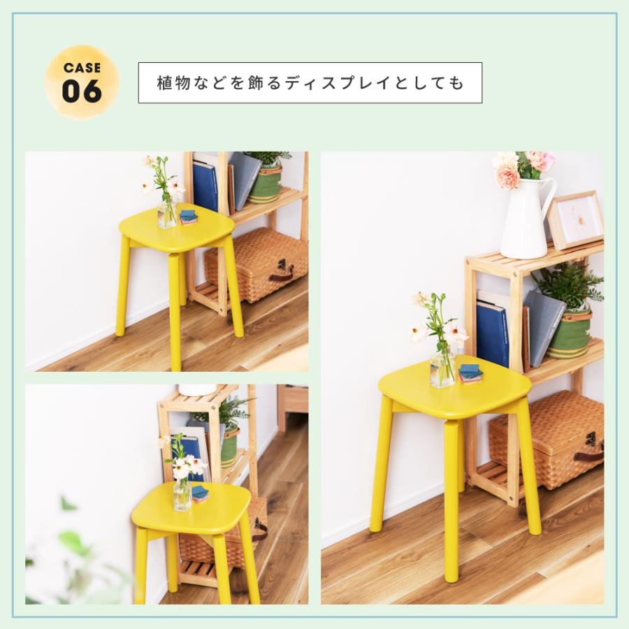 東谷 椅子 スツール ミニテーブル かわいい ディスプレイ 完成品 子供