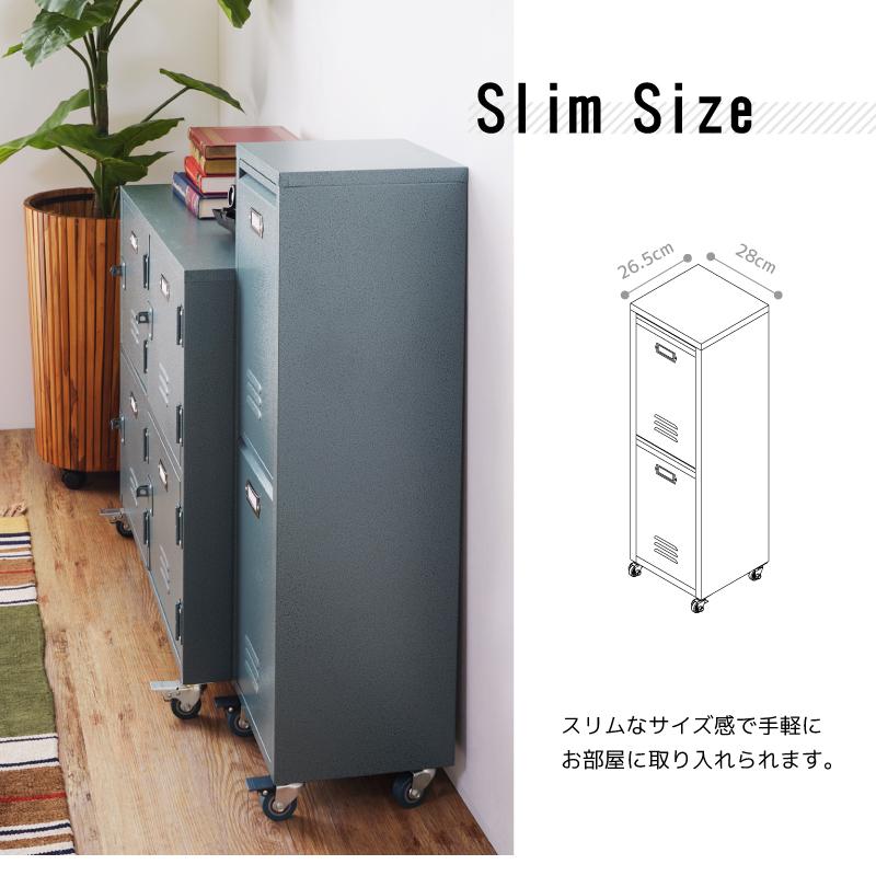 東谷 ゴミ箱 2段 キャスター キッチン シンプル 北欧 おしゃれ スリム