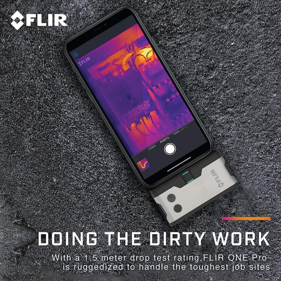 FLIR(フリアー) iPhone用FLIR ONE Gen3 サーモグラフィー FLIR ONE Gen 3 Professional Thermal Camera for iOS and