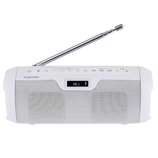 ポータブルテレビ ホワイト スピーカー付き SP-A55-S ポータブルスピーカー 1個 JVCケンウッド 【通販