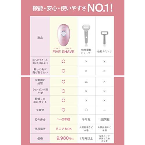 脱毛ラボ シェーバー ファイブ シェイブ FIVE SHAVE チタン加工 脱毛ラボ シェーバー ファイブ シェイブ FIVE SHAVE チタン加工