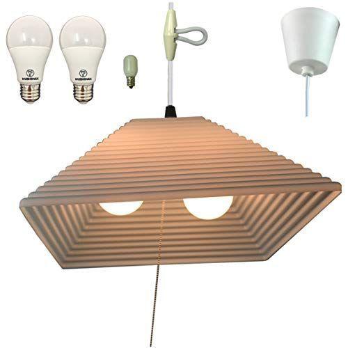 信頼 Wedolighting 和室照明 Ledペンダントライト 3灯式 洋風 8畳 プルスイッチ Led電球付き ホワイト Led電球 送料込 Blog Lonolife Com