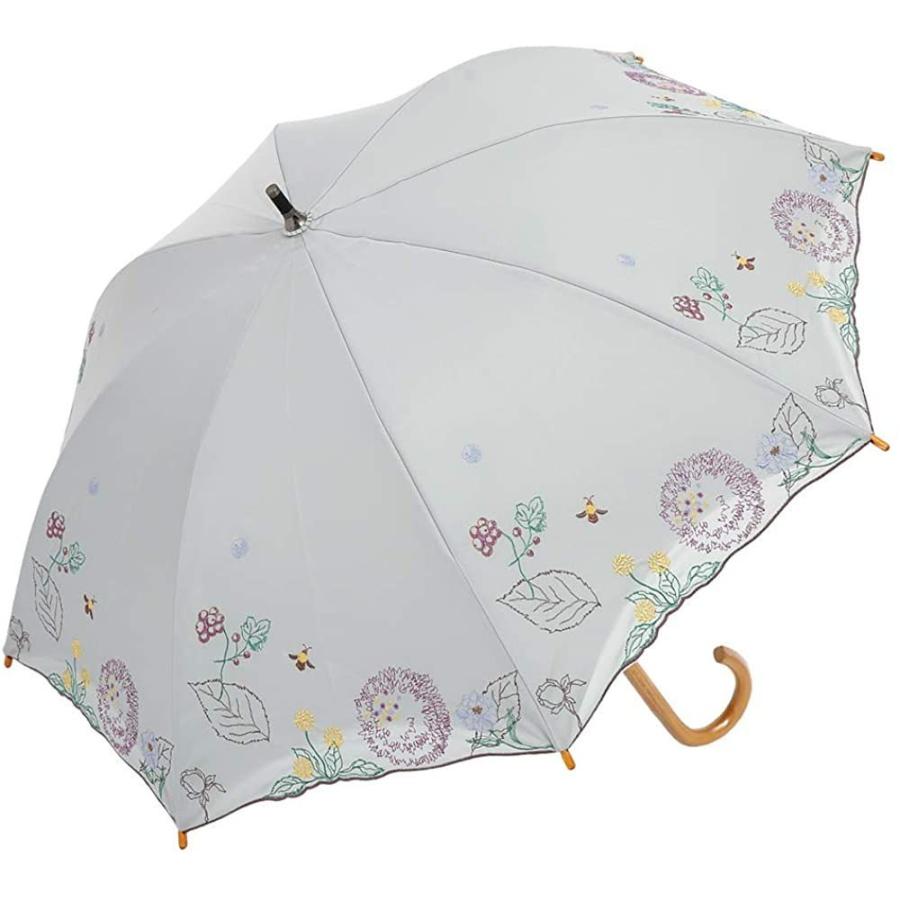 超人気の 遮熱 完全遮光 ショート日傘 日傘 Uvカット ボタニカル グレー 特殊2重張り 晴雨兼用傘 涼しい かわず張り 刺繍 羽 フェザー 傘 Www Reinnec Cl