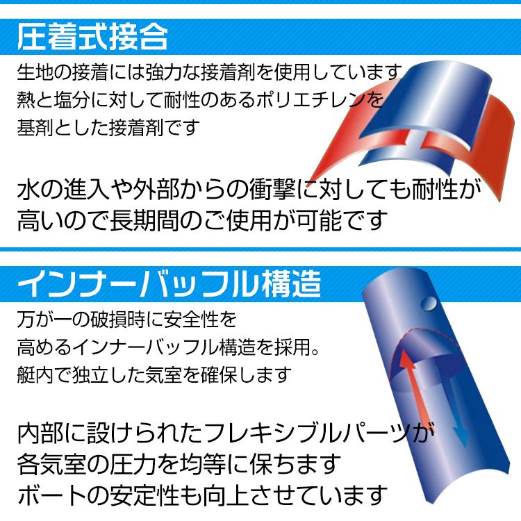 ボート プレジャー フィッシング ゴム 3人乗り 竿立て バス釣り 海釣り 大型 オール インフレータブル クッション キャリーバッグ 船外機 マリンスポーツ | Hill Stone | 07