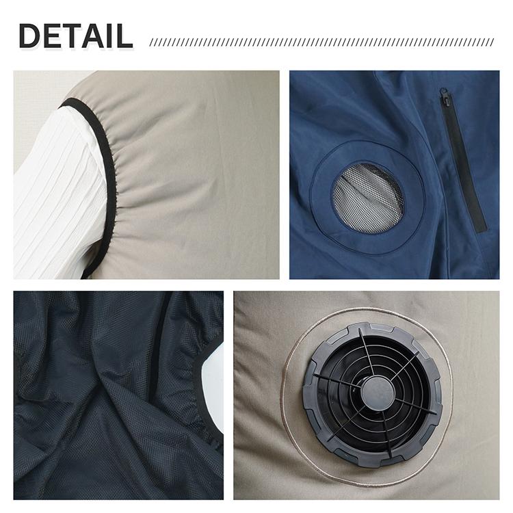 扇風機 サーキュレーター エアコン 熱中症対策グッズ スポットクーラー ポータブルクーラー クーラー 移動式エアコン ファン付きベスト 作業着 ファン付き作業服 |  | 16