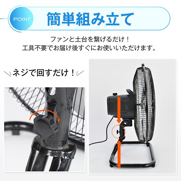 大型サーキュレーター　扇風機 BOX扇 工業扇 熱中症対策 扇風機 サーキュレーター 工場扇 工業用扇風機 床置き 熱中症対策