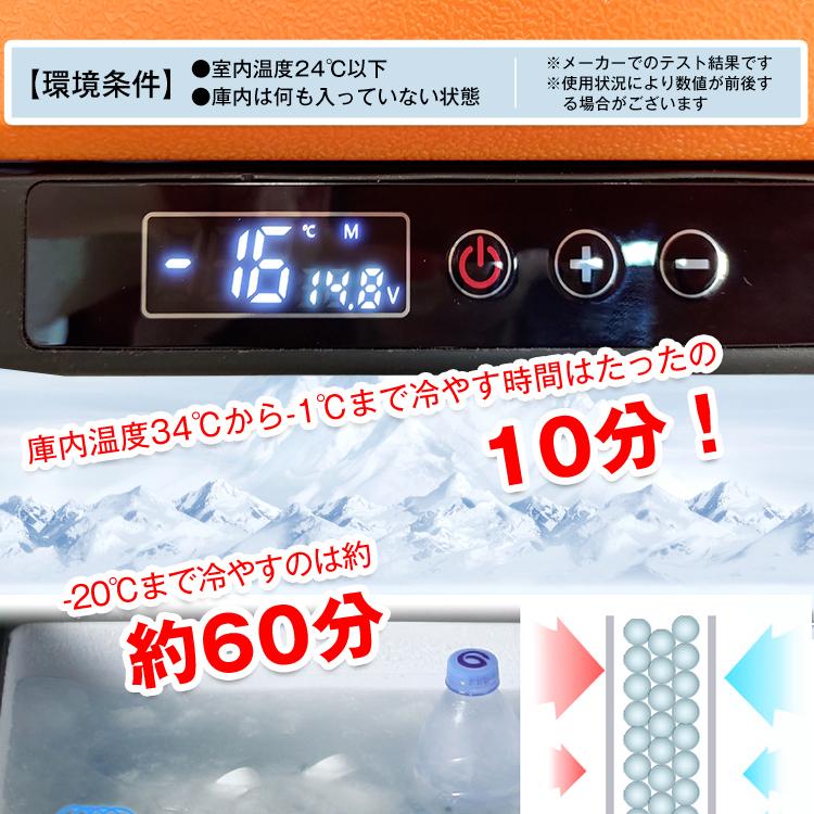 車載 冷蔵庫 冷凍庫 12V 24V AC 保冷 ポータブル ミニ 小型 35L クーラーボックス 家庭用電源付き キャンプ アウトドア ドライブ 1年保証 ee182 |  | 04