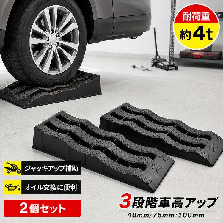 カースロープ 段差プレート 段差スロープ 車用スロープ 4t 耐荷重 