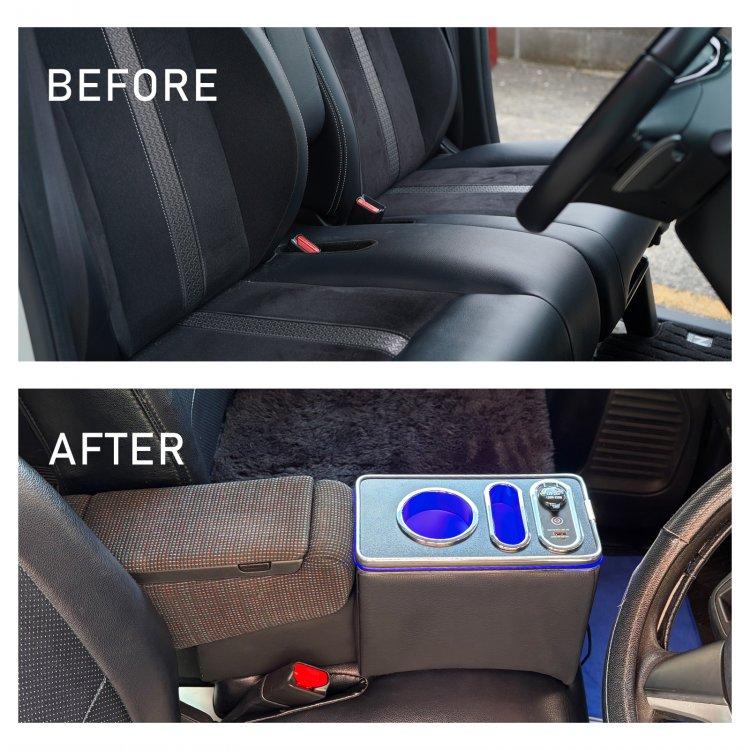 スペーシアカスタム スペーシア コンソールボックス フレアワゴン LED ライト センターコンソール カー用品 車 スマホホルダー アームレスト シガーソケット usb |  | 09