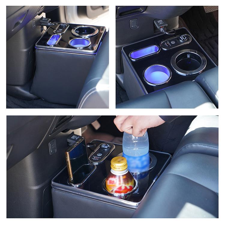 スマホホルダー 車 携帯ホルダー カー用品 ドリンクホルダー N-BOX カスタム JF3 JF4 JF5 JF6 センターコンソール led 収納 車載ホルダー コンソールボックス |  | 13