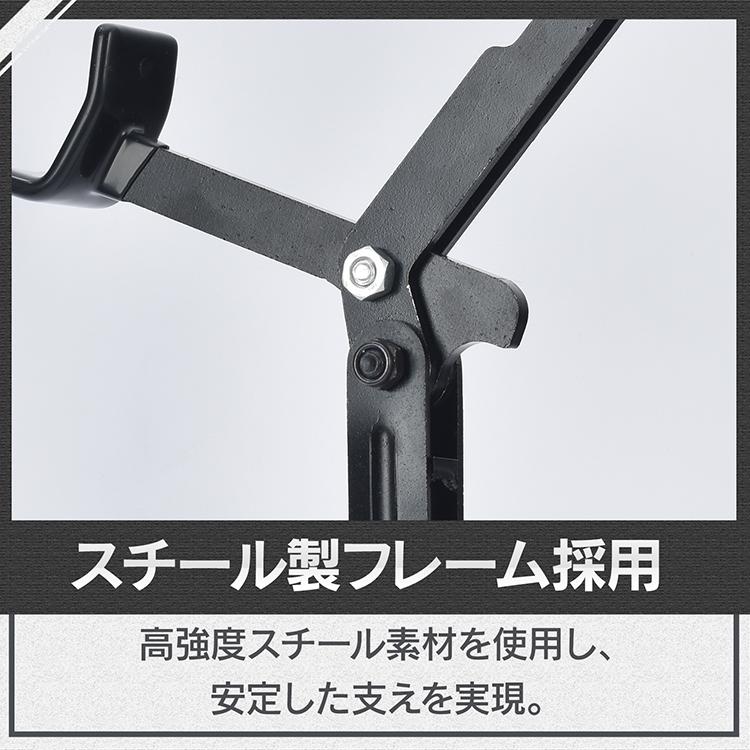 バイクメンテナンススタンド リア フロント セット バイクジャッキ リフト オフロード メンテナンス用品 整備 スタンド 2台分 安定性 軽量 高耐久 折り畳み式 |  | 07