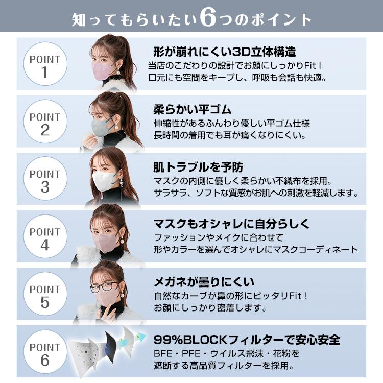 マスク 福袋 2024 不織布 立体 不織布マスク 300枚 おしゃれ 立体マスク 小さめ 3dマスク バイカラー 不織布カラーマスク カラーマスク 大きめ 使い捨てマスク｜fkstyle｜16