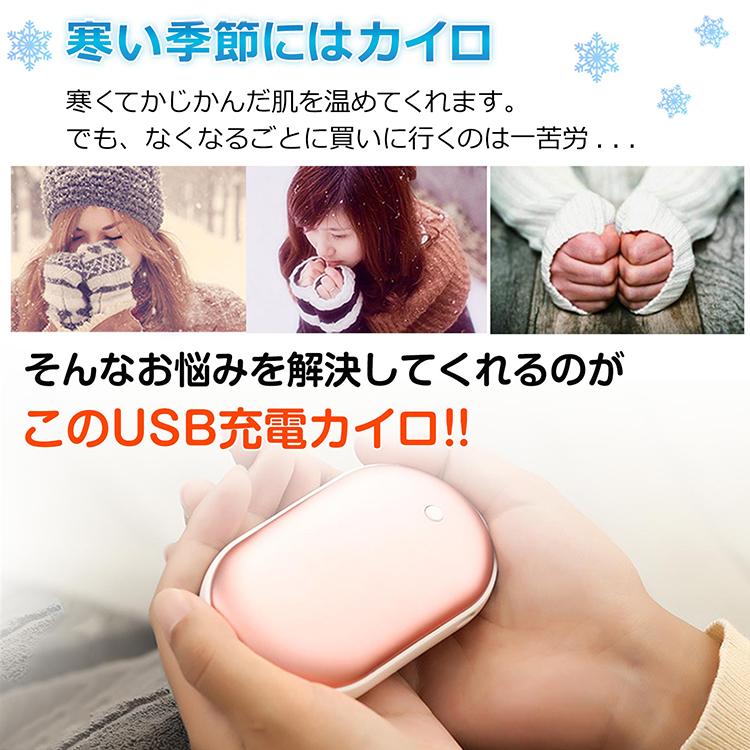 カイロ 2個セット 充電式 電気 電子 携帯 足 ミニ おなか じんわり 温かい まとめ買い 低温 家族 usb ポーチ 温度調整 繰り返し ポケット キャンプ ヒーター |  | 04