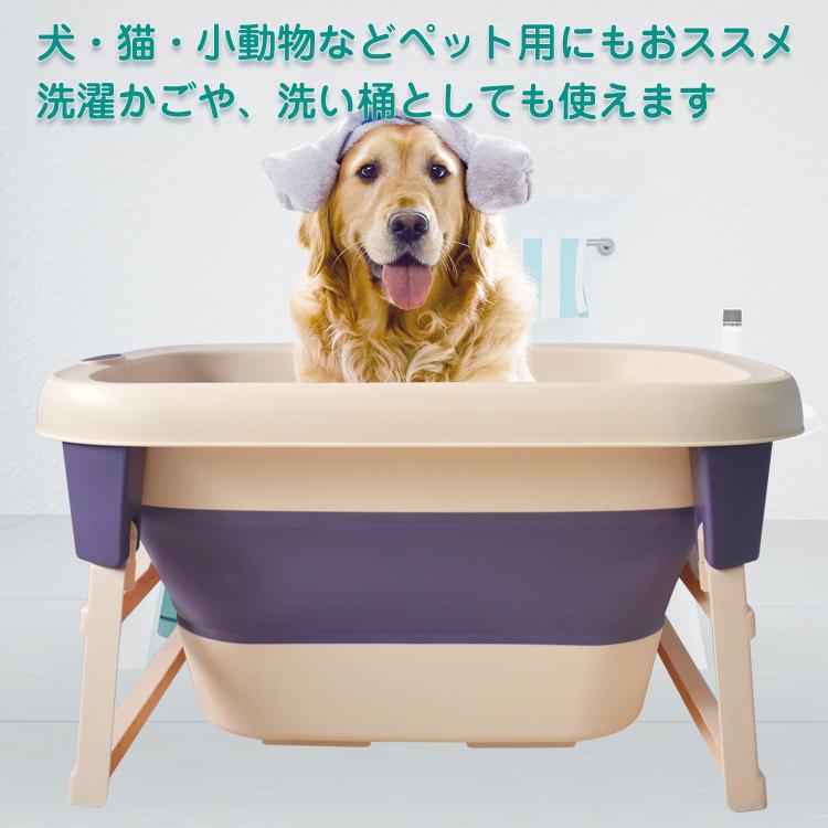 まとめ買い ペット お風呂 おしゃれ バスタブ シャンプー 猫 犬浴槽 バケツ 折りたたみ 収納 コンパクト 携帯 カゴ つけ置き洗い ソフトタイプ 洗い桶 ワイド Ny273 Discoversvg Com