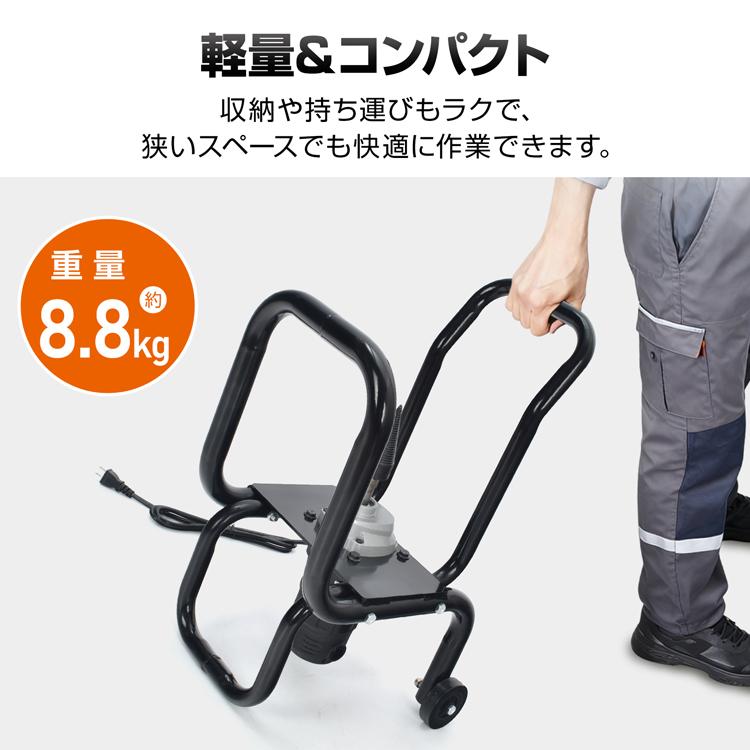 薪割り機 電動薪割り機 ドリル 薪割り 安全 予備ドリル付き 頑丈 家庭用 コンセント 庭 ガレージ コンパクト 軽量 アウトドア キャンプ ホイール 強力モーター |  | 10