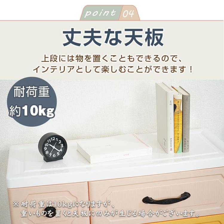 リビング チェスト おしゃれ 4段 収納 ボックス 衣類 衣装 ランドリー
