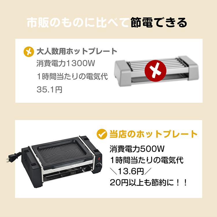 ホットプレート 一人用 焼肉 小型 ミニホットプレート おしゃれ ih コンパクト マルチ オプションプレート 油が落ちる 網 調理家電 ステーキ レシピ 多機能｜fkstyle｜08