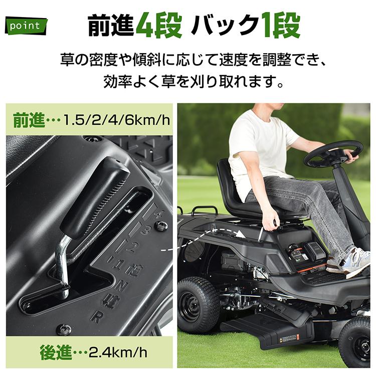 エンジン式 乗用 草刈機 草刈り機 草刈り 芝刈機 強力 6馬力 ハイ