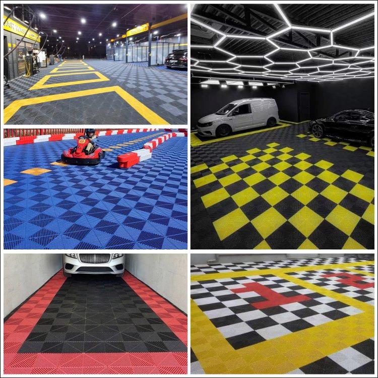 ガレージタイル 40枚セット ガレージマット フロアタイル 倉庫 タイル 床タイル ガレージ 床 マット フロアマット リノベ 車庫 バイクガレージ 駐車場 バイク 車 |  | 19