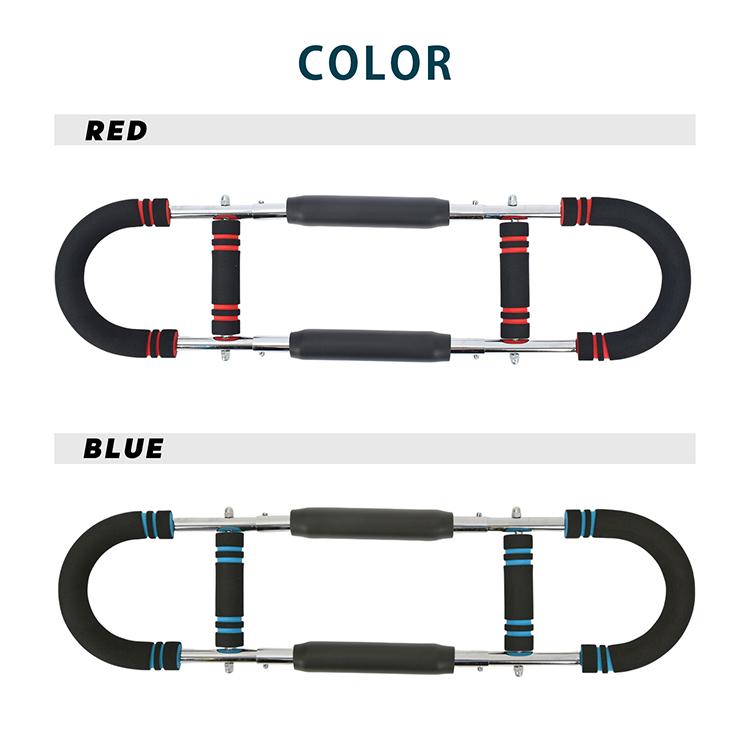筋トレ トレーニング 多機能アームバー アームバー エキスパンダー 内もも アームトレーナー 筋トレグッズ 大胸筋 内転筋 アームバーエキスパンダー u字 40kg |  | 11