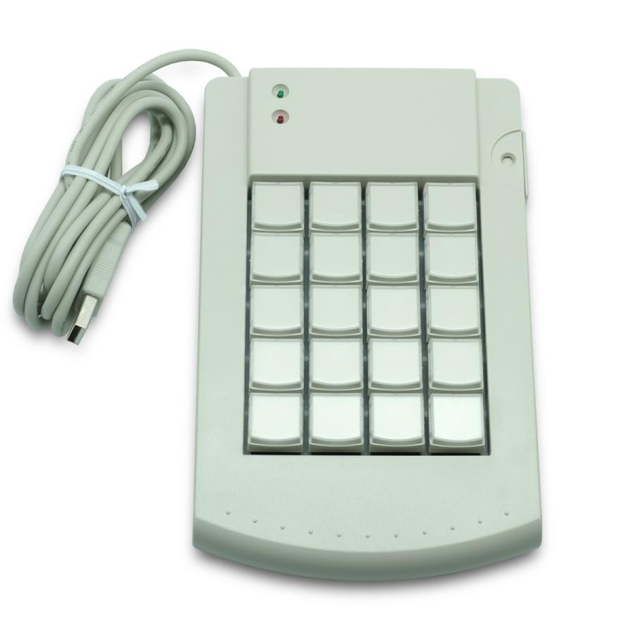ポンパドー ビター エフケイシステム POSプログラマブルキーボード PKB-078U （USB接続・カラーブラック） 通販 