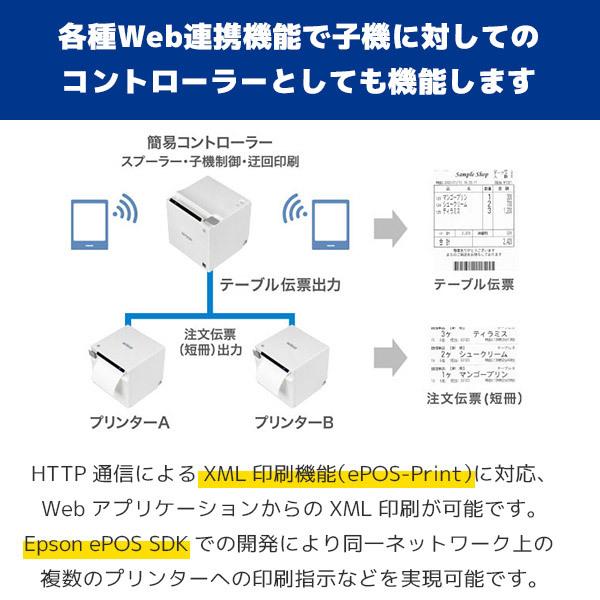 ロール紙付 TM-m30II-H スマレジ対応 エプソン コンパクト レシート 