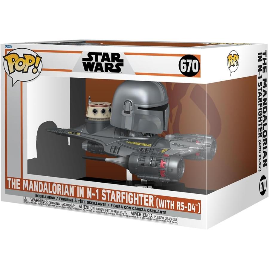 スターウォーズ マンダロリアン in N-1 STARFIGHTER WITH R5-D4