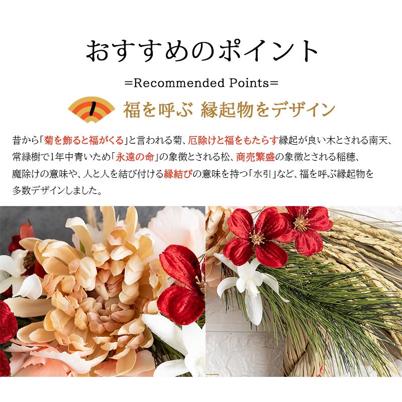 FLABEL お正月飾り しめ飾り 干支注連縄 おしゃれ しめ縄 リース FLABEL お正月飾り しめ飾り 干支注連縄 おしゃれ しめ縄 リース