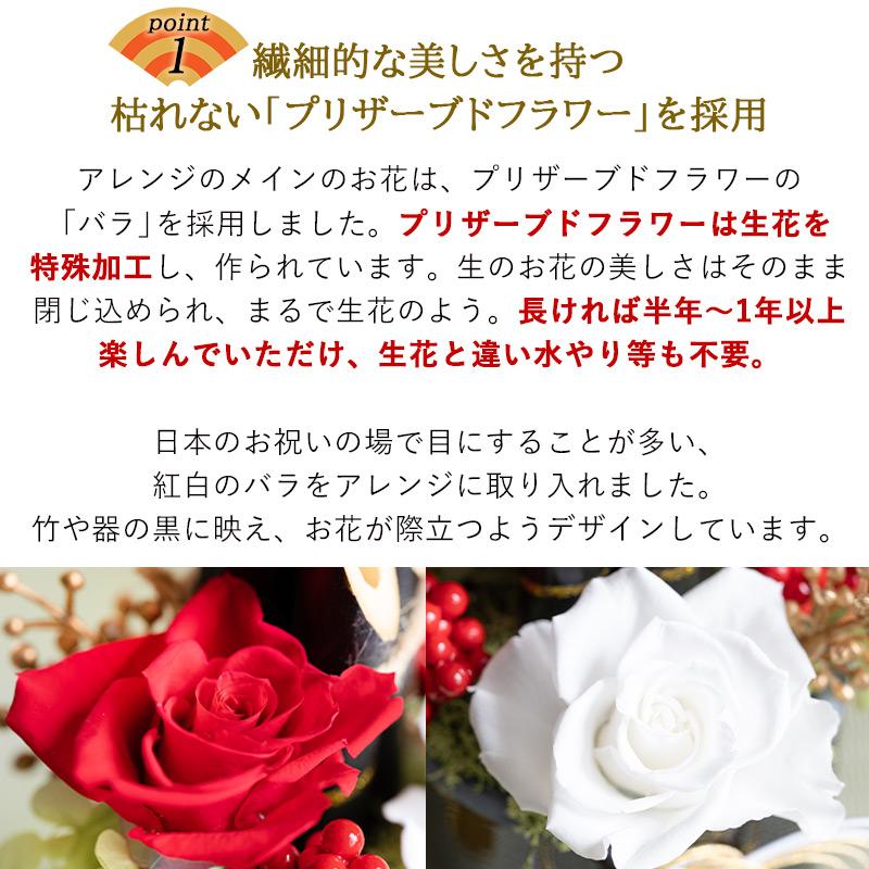 FLABEL お正月飾り ミニ門松 プリザーブドフラワー FLABEL お正月飾り ミニ門松 プリザーブドフラワー