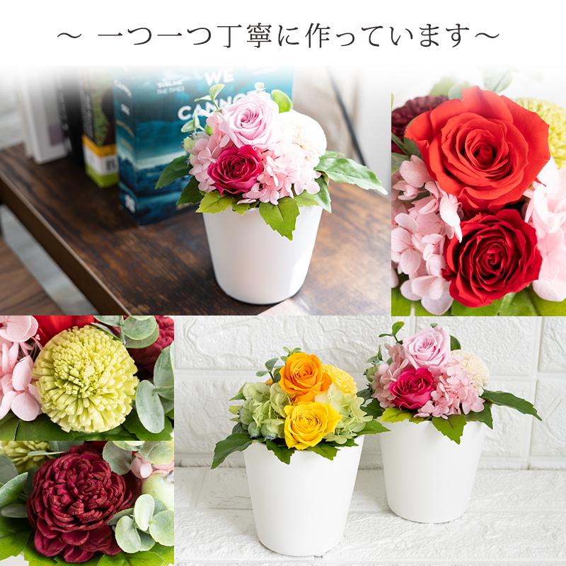 プリザーブドフラワー 花 新築祝い 結婚祝い 退職祝い お誕生日 プレゼント 女性 義母 女友達 祖母 バラ Ensemble アンサンブル ブリザードフラワー 9051FLABEL