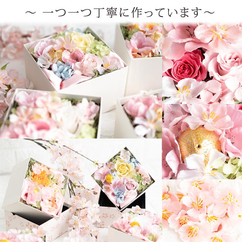 FLABEL プリザーブドフラワー ボックスフラワー 花 誕生日 FLABEL プリザーブドフラワー ボックスフラワー 花 誕生日