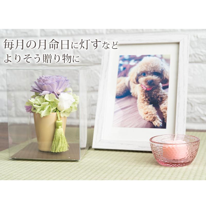 ゆほほ　プリザーブドフラワー 花器 　キャンドル　セット ゆほほ プリザーブドフラワー 花器 キャンドル セット flabel_9191
