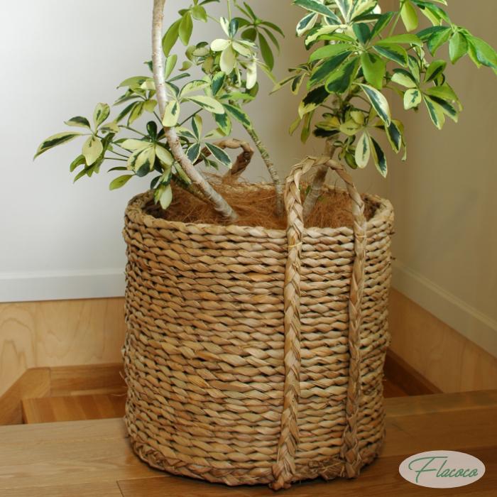 植物鉢カバーバスケット大型 バスケット | discovermediaworks.com