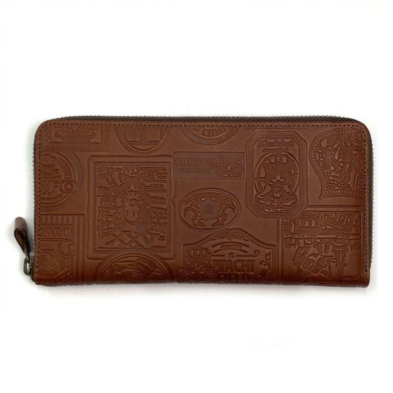 猫のダヤン ラベルパンチスマートラウンド財布~茶~ | 