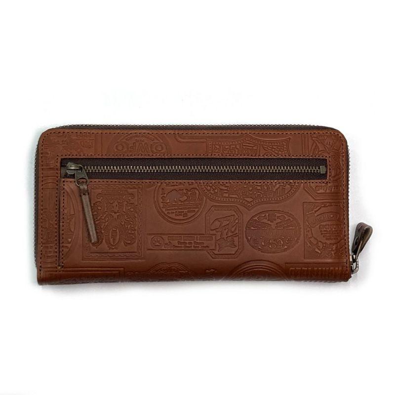 猫のダヤン ラベルパンチスマートラウンド財布~茶~ |  | 01