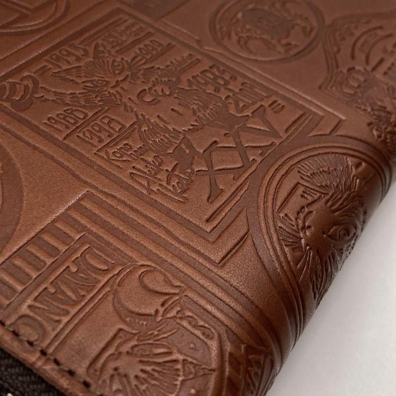 猫のダヤン ラベルパンチスマートラウンド財布~茶~ |  | 04