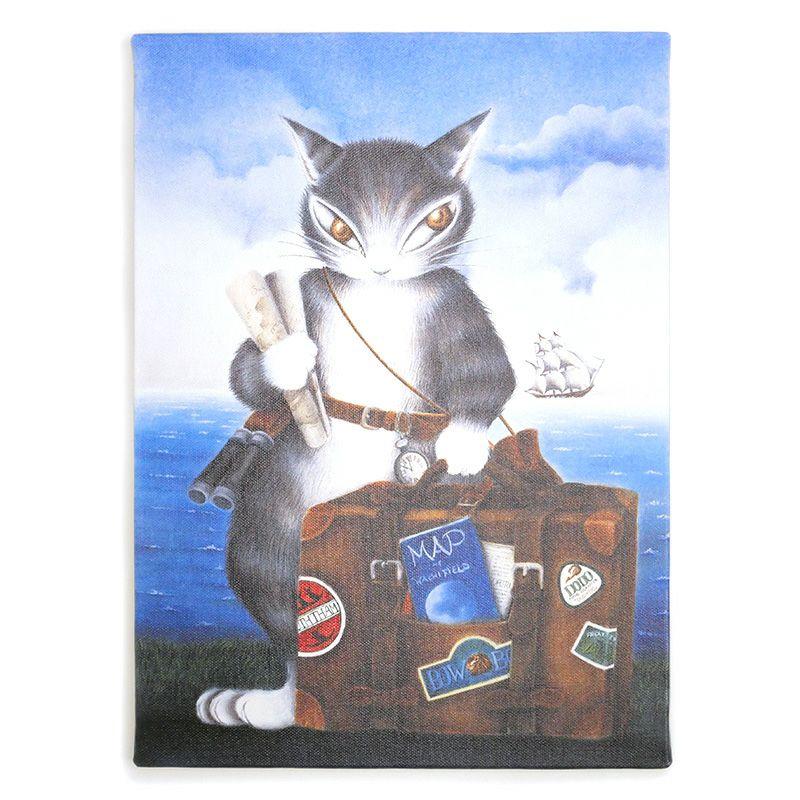 猫のダヤン アートパネル~トラベルダヤン~ | 