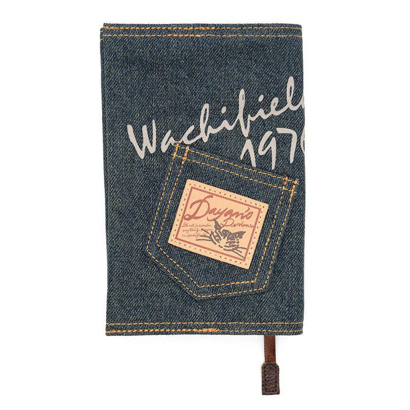 猫のダヤン Ｄラベルデニムブックカバー | 