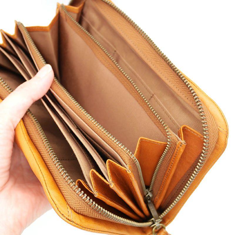 猫のダヤン やわらかＤ長財布~茶~ |  | 05