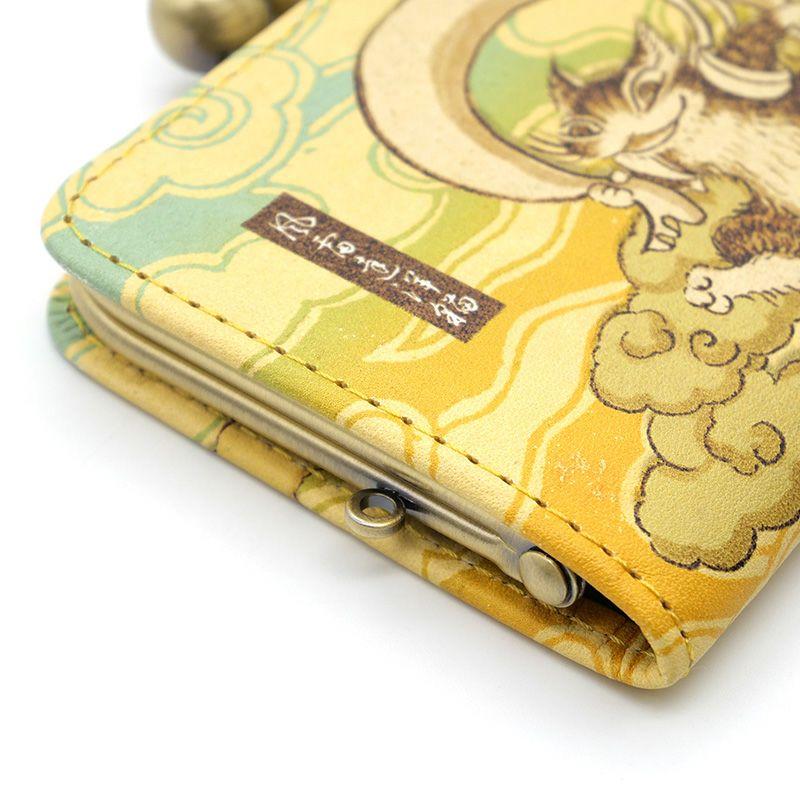 猫のダヤン 風神雷神がま口福小銭 |  | 03