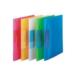 (業務用20セット) ビュートン 薄型クリアファイル/ポケットファイル 〔A4〕 10ポケット FCB-A4-10C 淡緑