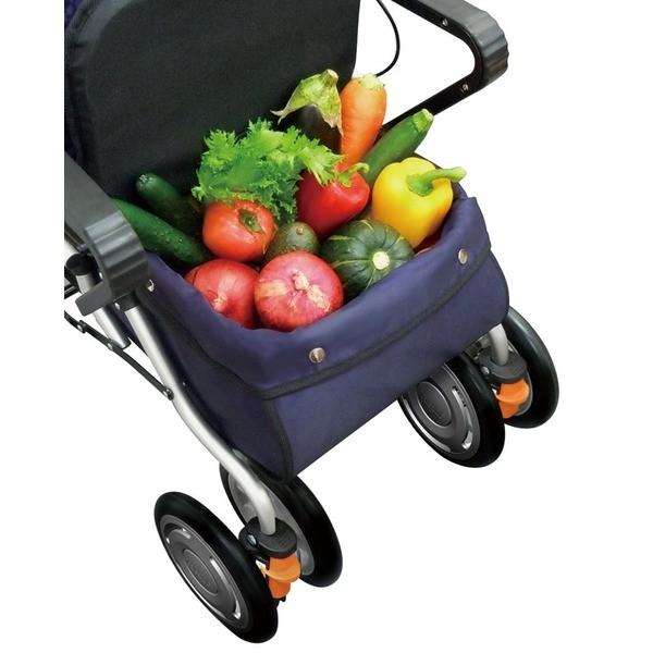 大容量シルバーカー/手押し車 〔スタンダードタイプ〕 幸和製作所 『レコルティ』 プラムパープル 〔介護用品 福祉用品〕 大容量シルバーカー/手押し車 幸和製作所 『レコルティ』 プラムパープル 〔介護用品 福祉用品〕